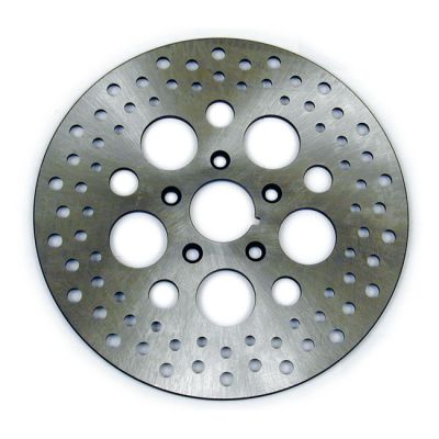Brake rotor drilled 11.5". Stainless - 514455