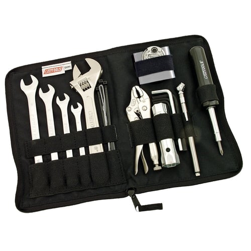Cruztools Econokit M1 -työkalusarja japanilaisiin/metrisiin moottoripyöriin