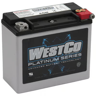 WestCo AGM-akku 12V 18Ah 310CCA