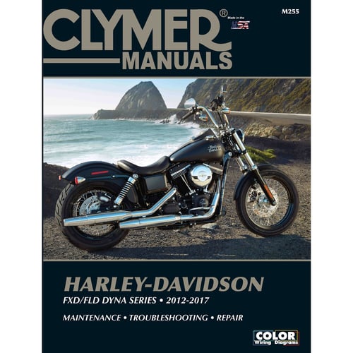 Clymer service manual 12-17 Dyna