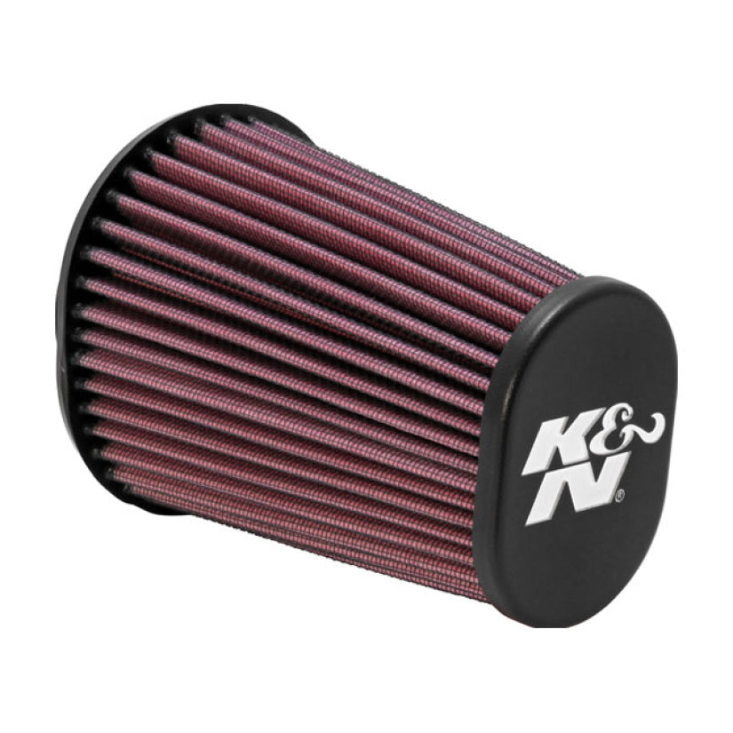 K&N Air Filter 960251 - replacement air filter element. musta tip logo - Clamp-on. Tapered. Fits K&N AirCharger air cleaner sarjas and similar applications. - Base