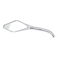 Cobra mirror, chrome, left