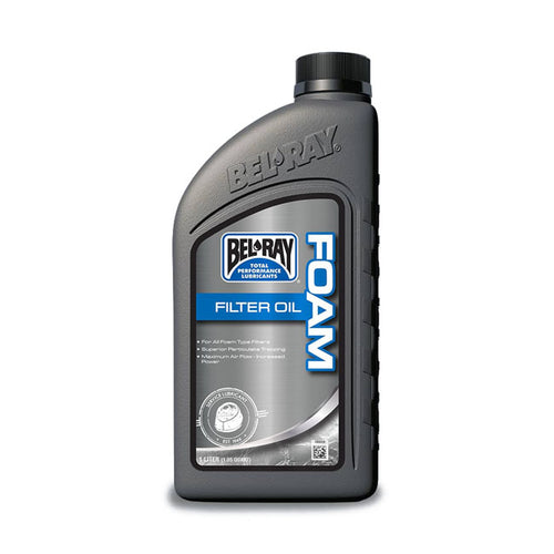 Bel-Ray foam air filter oil. 1 liter bottle