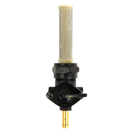 Petcock, late OEM style, down outlet