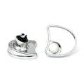 Touring fairing mount mirror kit. Dual vision, chrome
