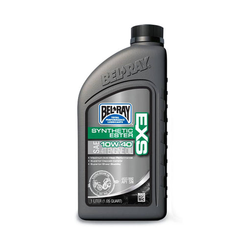 Bel-Ray EXS full synthetic Ester 4T engine oil 10W-40. 1L