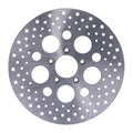 Brake rotor L/R front, 11.5" drilled stainless - 961925