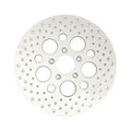 Brake rotor L/R front, 11.5" drilled stainless - 961934