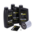 VSpec / MCS engine oil service kit. 20W50 Mineral – 84-98 Softail; 87-94 FXR model; 86-22 XL Sportster (NU)