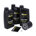 VSpec / MCS engine oil service kit. 20W50 Mineral – 84-98 Softail; 87-94 FXR model; 86-22 XL Sportster (NU)