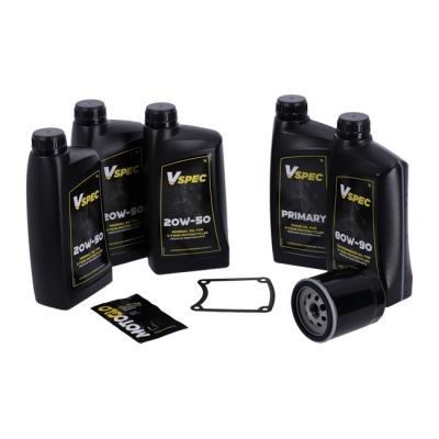 VSpec / MCS Big Oil service kit. Mineral. Black filter – 87-94 FXR (NU)