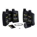 VSpec / MCS Big Oil service kit. Full synthetic. Black filter – 84-98 Evo Softail (NU)