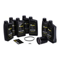 VSpec / MCS Big Oil service kit. Full synthetic. Black filter – 18-26 Softail