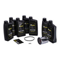 VSpec / MCS Big Oil service kit. Full synthetic. Chrome filter – 18-26 Softail