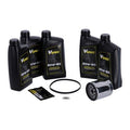 VSpec / MCS Big Oil service kit. Full synthetic. Chrome filter – 07-16 FLT/Touring; 09-16 Trike (NU)