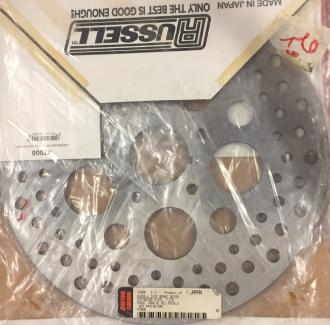 RUSSELL S/STEEL BRAKE ROTOR FRONT