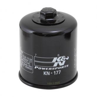 K&N Buell Oil Filter Black