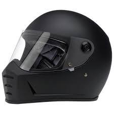 BILTWELL LANE SPLITTER HELMET - FLAT BLACK